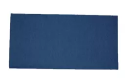 Serviette 40x40 3c 1/8 bleu nuit